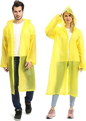 Fashionon Solid Unisex Raincoat