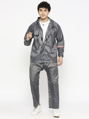 HighLands Solid Men Raincoat