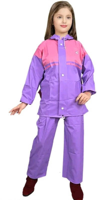 IFA COLLECTION Solid Boys & Girls Raincoat