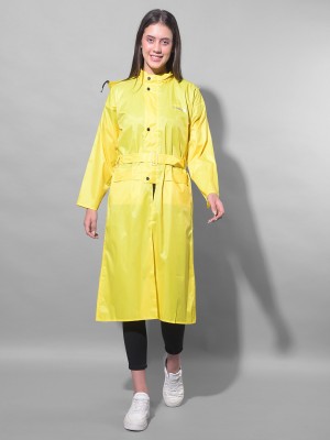 Dollar Solid Women Raincoat