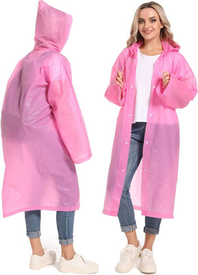 INFISPACE Solid Women Raincoat