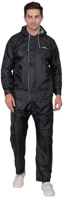 YOUTH ROBE Solid Men Raincoat