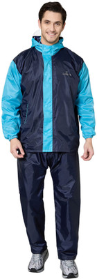 The CLOWNFISH Self Design Men Raincoat