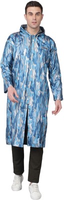 Dollar Graphic Print Men Raincoat