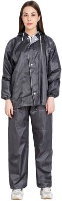 YOUTH ROBE Solid Women Raincoat