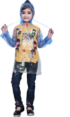 Dressify Trend Graphic Print Boys & Girls Raincoat