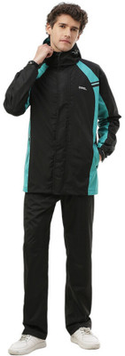 ZEEL Colorblock Men Raincoat