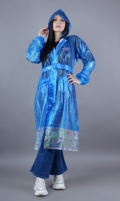 MIKONIKO Floral Print Women Raincoat