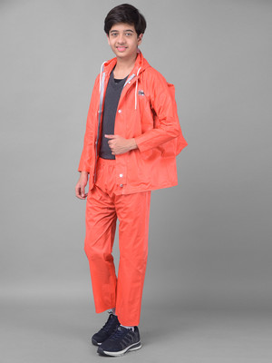 Dollar Solid Boys Raincoat