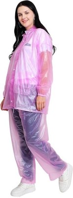 Kolva Self Design Unisex Raincoat