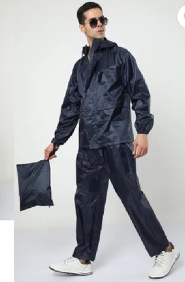 Tritika Solid Men Rain Suit