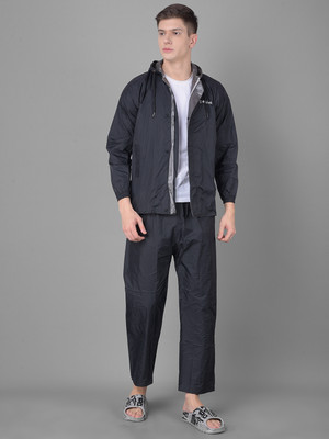 Dollar Solid Men Raincoat