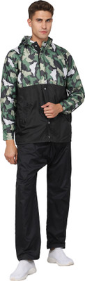 The CLOWNFISH Solid Men Rain Suit