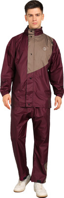 The Dry Cape Solid Men Rain Suit