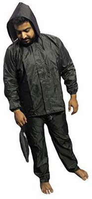 Paryag Hosiery Solid Men Raincoat
