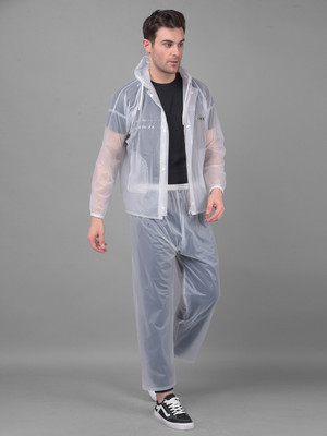 Dollar Solid Men Raincoat