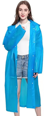 Sumer Textiles Solid Men & Women Raincoat