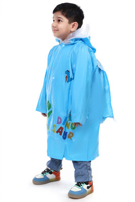 THE. Geometric Print Boys & Girls Raincoat