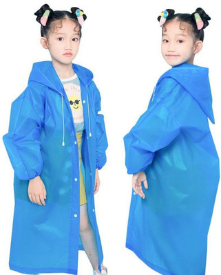 INFISPACE Solid Boys & Girls Rain Poncho