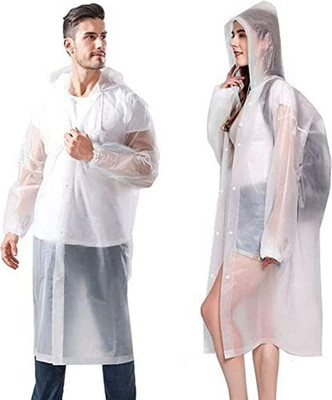 INFISPACE Solid Men Raincoat