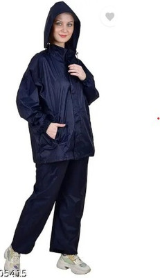JVBRANGI Solid Women Raincoat