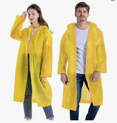 vactly Solid Men & Women Raincoat
