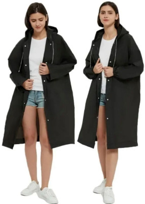 INFISPACE Solid Men & Women Rain Poncho
