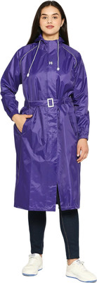 HighLands Solid, Colorblock Women Raincoat
