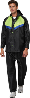 The CLOWNFISH Colorblock Men Rain Suit
