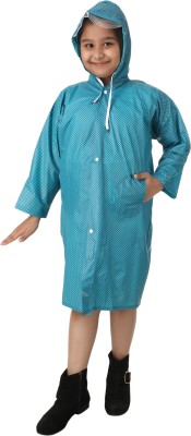 REXBURG Polka Print Boys & Girls Raincoat