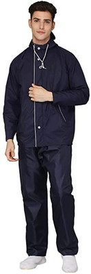 YOUTH ROBE Solid Men Raincoat