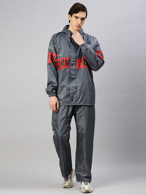 VERKOSSA Solid Men Rain Suit