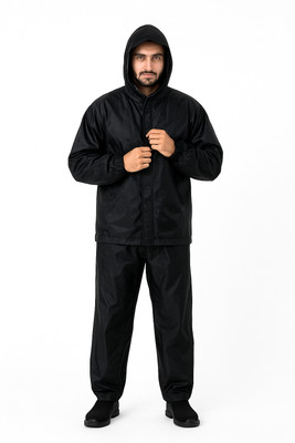 RR Traders Solid Men Raincoat