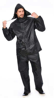 Kolva Solid Men Raincoat