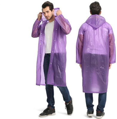 Robustt Solid Men Raincoat