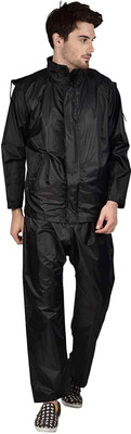 YOUTH ROBE Solid Men Raincoat