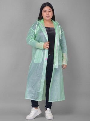 Dollar Solid Unisex Raincoat