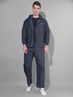 Dollar Solid Men Raincoat