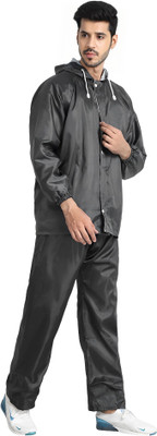Reoutlook Solid Men Raincoat