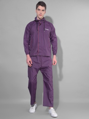 Dollar Solid Men Raincoat