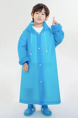 INFISPACE Solid Boys & Girls Rain Poncho