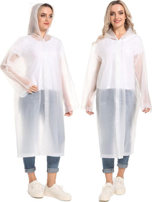 INFISPACE Solid Women Raincoat
