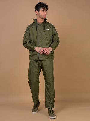 Dollar Solid Men Raincoat