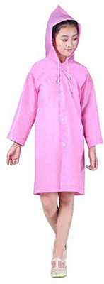 SaleXgrowth Solid Girls Raincoat