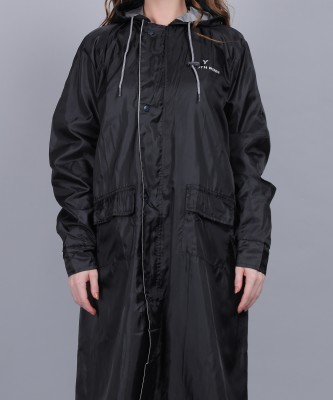 YOUTH ROBE Solid Women Raincoat