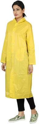 Tritika Solid Women Raincoat