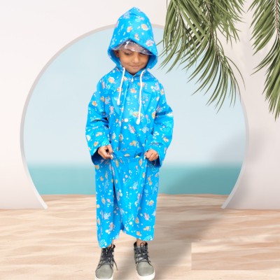 ShaktiFashion Graphic Print Boys & Girls Raincoat