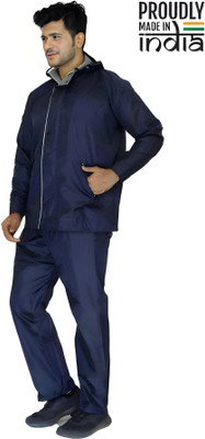 YOUTH ROBE Solid Men Raincoat