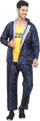 YOUTH ROBE Solid Men Raincoat