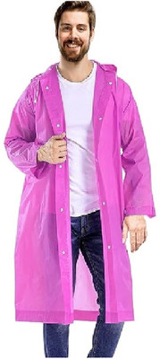 Fashionon Solid Men Raincoat